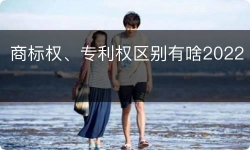 商标权、专利权区别有啥2022