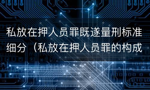 私放在押人员罪既遂量刑标准细分（私放在押人员罪的构成要件）