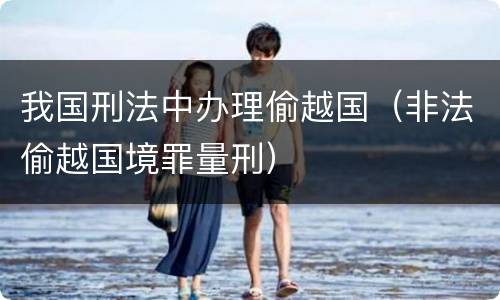 我国刑法中办理偷越国（非法偷越国境罪量刑）