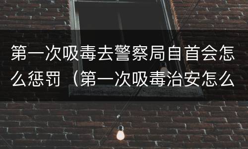第一次吸毒去警察局自首会怎么惩罚（第一次吸毒治安怎么处罚）