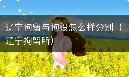 辽宁拘留与拘役怎么样分别（辽宁拘留所）