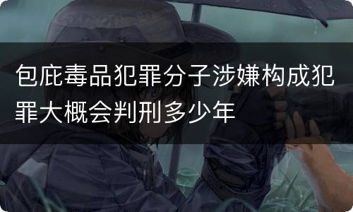 包庇毒品犯罪分子涉嫌构成犯罪大概会判刑多少年
