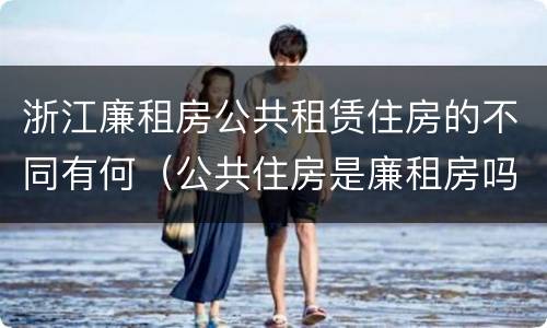 浙江廉租房公共租赁住房的不同有何（公共住房是廉租房吗）
