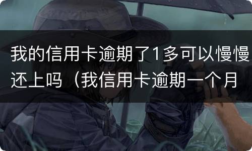 我的信用卡逾期了1多可以慢慢还上吗（我信用卡逾期一个月,还了之后还能用吗）