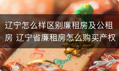 辽宁怎么样区别廉租房及公租房 辽宁省廉租房怎么购买产权