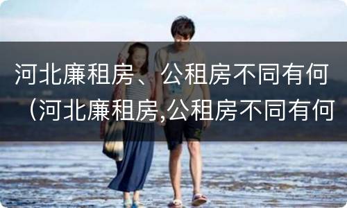 河北廉租房、公租房不同有何（河北廉租房,公租房不同有何影响）