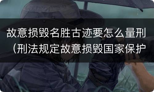 故意损毁名胜古迹要怎么量刑（刑法规定故意损毁国家保护的名胜古迹情节严重）