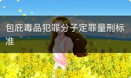 包庇毒品犯罪分子定罪量刑标准