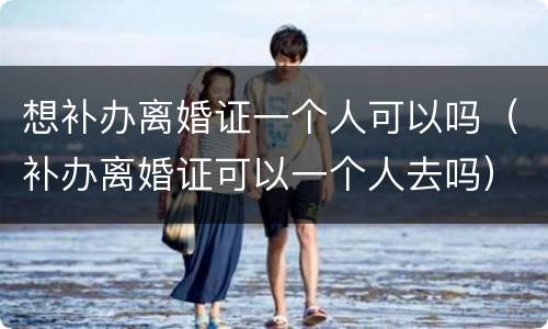 想补办离婚证一个人可以吗（补办离婚证可以一个人去吗）