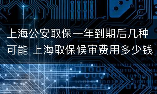 上海公安取保一年到期后几种可能 上海取保候审费用多少钱