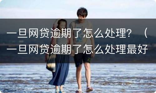 一旦网贷逾期了怎么处理？（一旦网贷逾期了怎么处理最好）