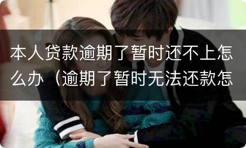 本人贷款逾期了暂时还不上怎么办（逾期了暂时无法还款怎么办）