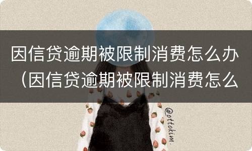 因信贷逾期被限制消费怎么办（因信贷逾期被限制消费怎么办理）