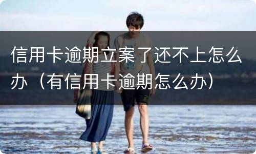 信用卡逾期立案了还不上怎么办（有信用卡逾期怎么办）