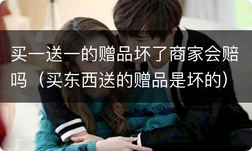 买一送一的赠品坏了商家会赔吗（买东西送的赠品是坏的）