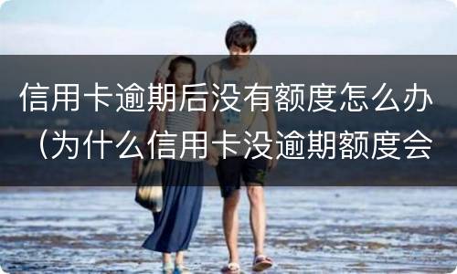 信用卡逾期后没有额度怎么办（为什么信用卡没逾期额度会下降）
