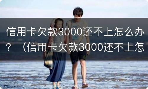 信用卡欠款3000还不上怎么办？（信用卡欠款3000还不上怎么办呀）