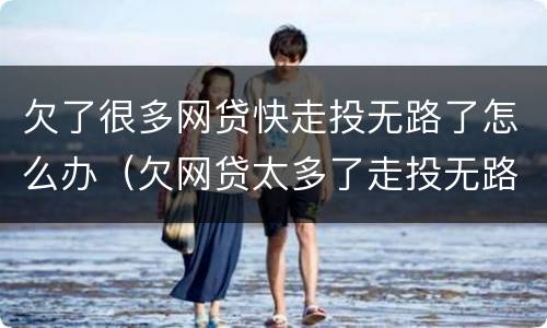 欠了很多网贷快走投无路了怎么办（欠网贷太多了走投无路了怎么办）