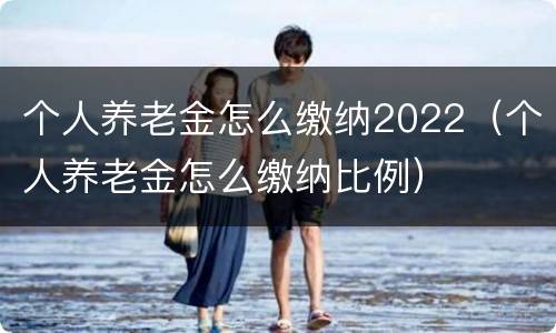 个人养老金怎么缴纳2022（个人养老金怎么缴纳比例）