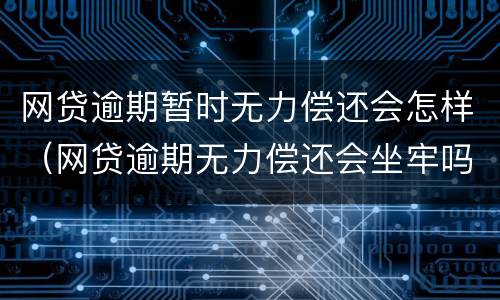 网贷逾期暂时无力偿还会怎样（网贷逾期无力偿还会坐牢吗）