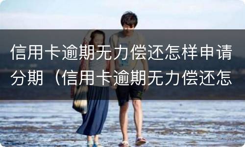 信用卡逾期无力偿还怎样申请分期（信用卡逾期无力偿还怎样申请分期付款）