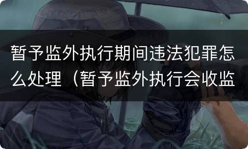 暂予监外执行期间违法犯罪怎么处理（暂予监外执行会收监吗）