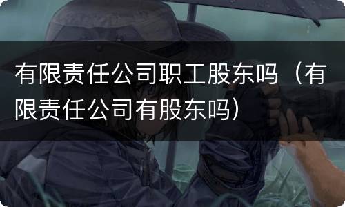 有限责任公司职工股东吗（有限责任公司有股东吗）