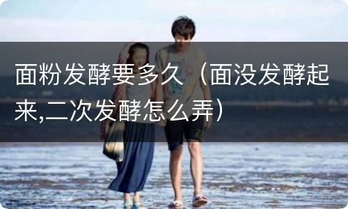 面粉发酵要多久（面没发酵起来,二次发酵怎么弄）