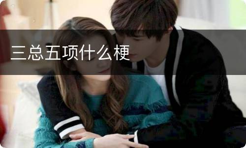 三总五项什么梗