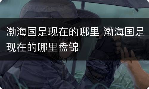 渤海国是现在的哪里 渤海国是现在的哪里盘锦