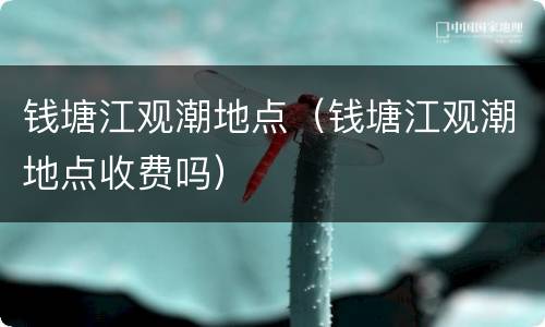 钱塘江观潮地点（钱塘江观潮地点收费吗）