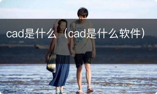 cad是什么（cad是什么软件）