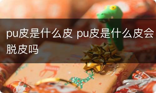 pu皮是什么皮 pu皮是什么皮会脱皮吗