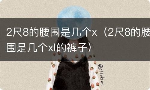 2尺8的腰围是几个x（2尺8的腰围是几个xl的裤子）