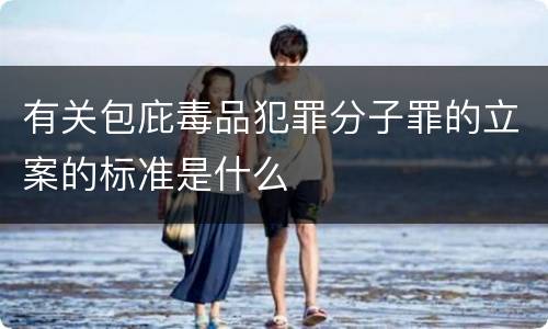 有关包庇毒品犯罪分子罪的立案的标准是什么