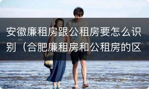 安徽廉租房跟公租房要怎么识别（合肥廉租房和公租房的区别）